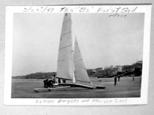 Mary B's first sail